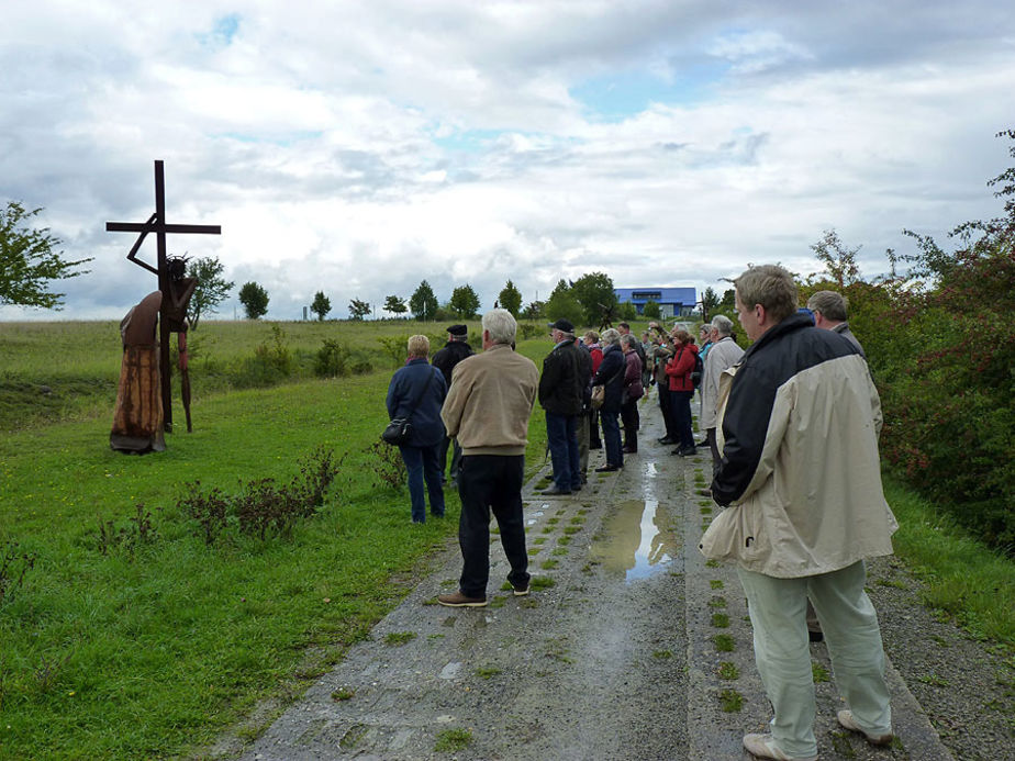 Sankt Crescentius on Tour in der Rhön (Foto: Karl-Franz Thiede)